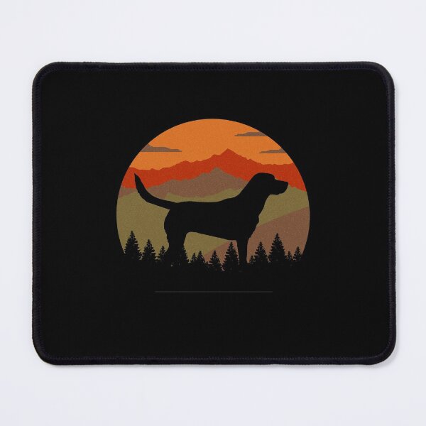 Item preview, Vintage Sky Mountains Country Wilderness Labrador Dog Gift designed and sold by Guarddogdrive.