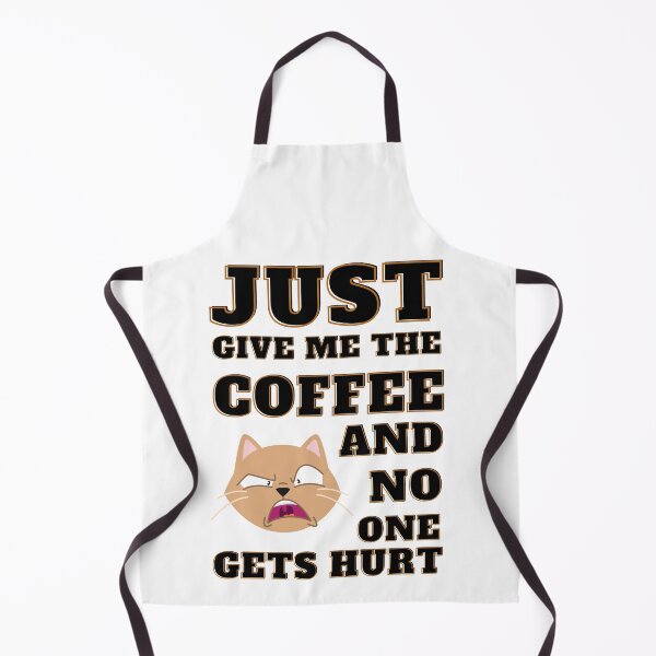 Item preview, Just Give Me The Coffee And No One Gets Hurt 3 (Black) designed and sold by OutofFocusShop.