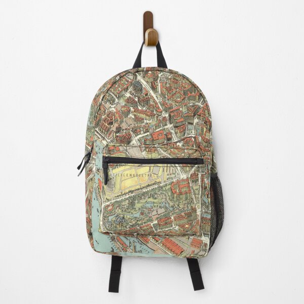 Item preview, Vintage Map of Hamburg, Germany designed and sold by Gin Neko.