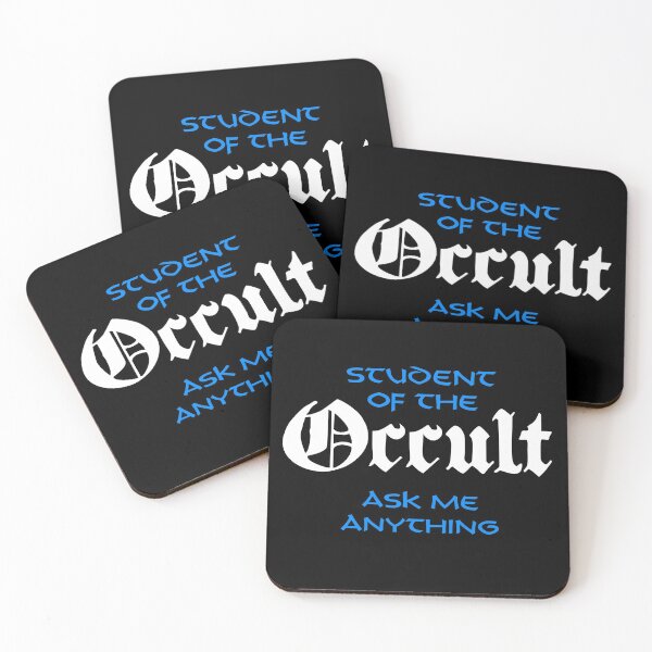 Item preview, Student of the Occult - Ask Me Anything (Minimalist Gothic Medieval Design) designed and sold by Occult Designs.