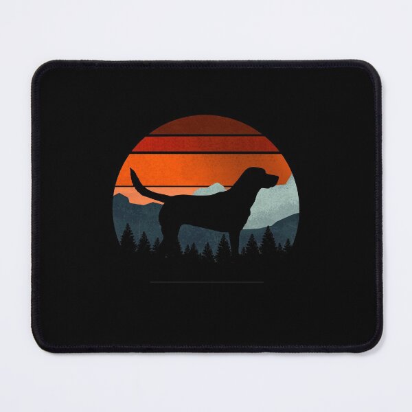Item preview, Cool Vintage Sky Mountains Wilderness Labrador Dog Gift designed and sold by Guarddogdrive.