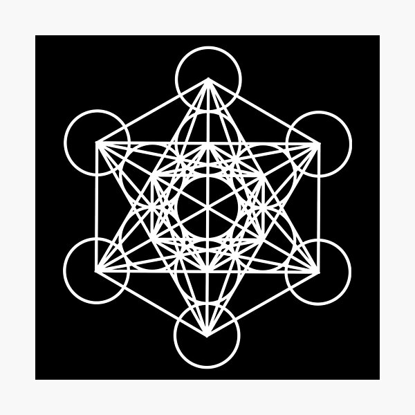 Colores Cuadro Geométrico Cubo Metatron Mdf 20 Cms Colores Cuadro Geométrico Cubo Metatron Mdf 20 Cms
