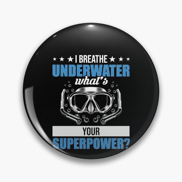 Artikelvorschau, Tauchen, lustige Taucher T-Shirt, Tauchen Shirt, Tauchen Shirt, Taucher T-Shirt, Schwimmen Shirts, Schnorchel, ich atme unter Wasser Was ist dein Super Power T-Shirt entworfen und verkauft von aymob.