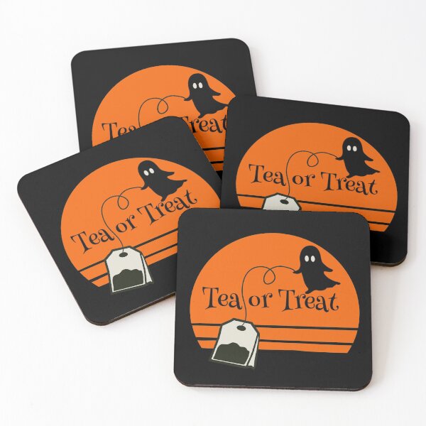 Item preview, Tea Time Trick Or Treat Funny designed and sold by Life Is Beautiful.