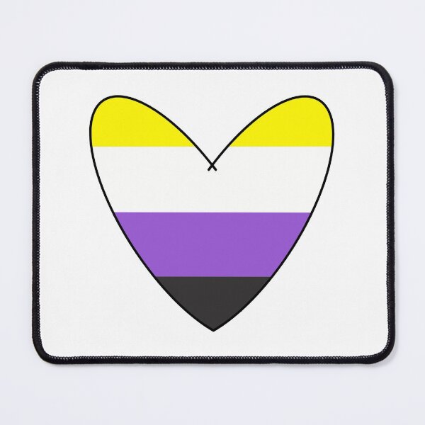 Item preview, Nonbinary Heart designed and sold by Ally Andrade.