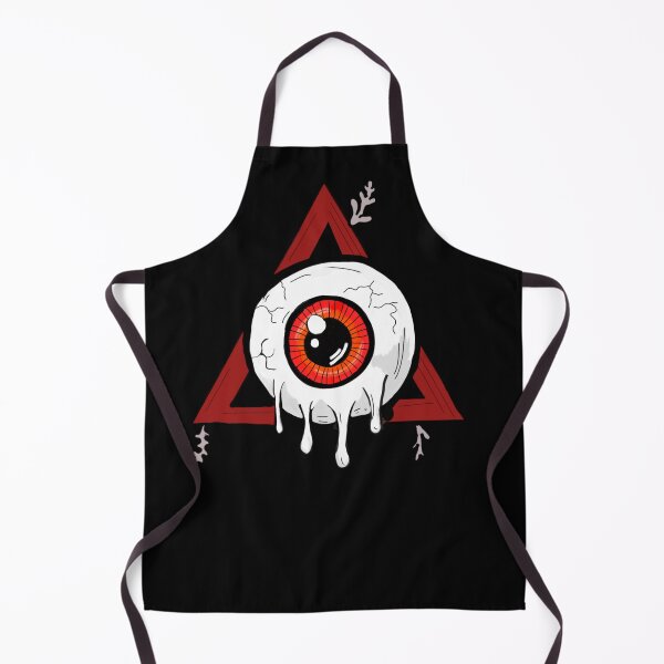 Item preview, Melting red all seeing eye with black background designed and sold by DemonicGloom.