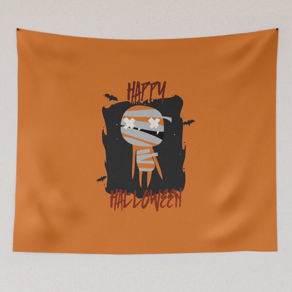 Item preview, Happy Halloween Mummy (light) designed and sold by Quirkdom.