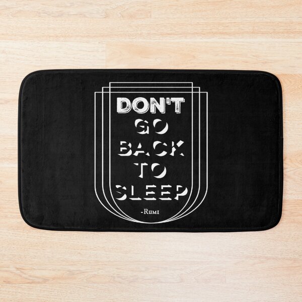 Item preview, Rumi Quote | Dont Go Back To Sleep | Wake Up designed and sold by StoicStreet.