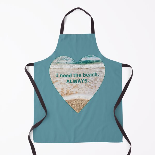 Item preview, Beach Words I Need the Beach Always Ocean Sea Foam Sand Heart designed and sold by Beachy.
