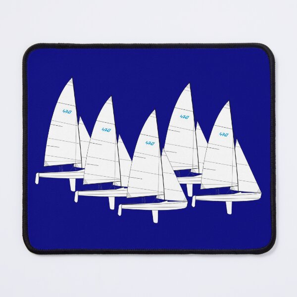 Item preview, 470 Sailboats Racing designed and sold by CHBB.