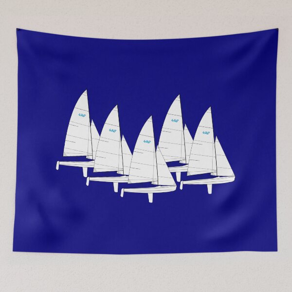Item preview, 470 Sailboats Racing designed and sold by CHBB.