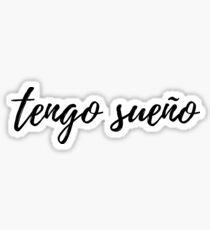 tengo sueño Sticker