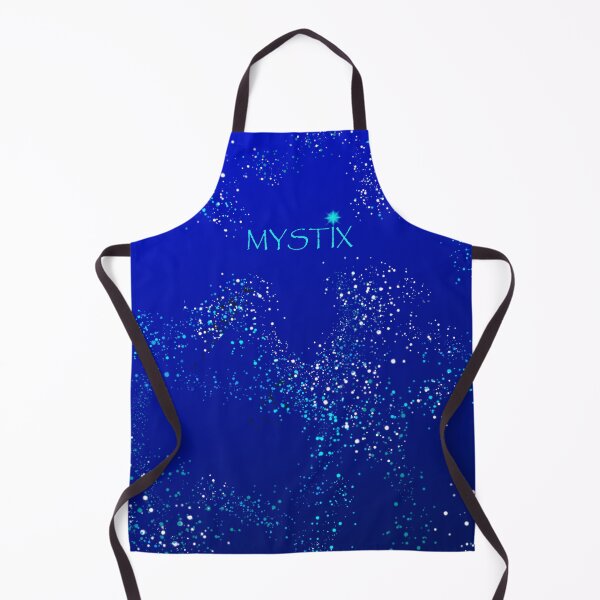 Item preview, Mystix brand blue abstract paint splatter design designed and sold by MystixJack.