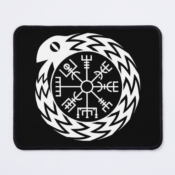 Item preview, Vegvisir Jormungandr Norse Mythology designed and sold by Agema Apparel.