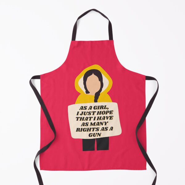 Item preview,  Pro Choice | AS A GIRL, I JUST HOPE THAT I HAVE AS MANY RIGHTS AS A GUN | Rally For Abortion Justice designed and sold by Giovanni's  Brown Quotes.