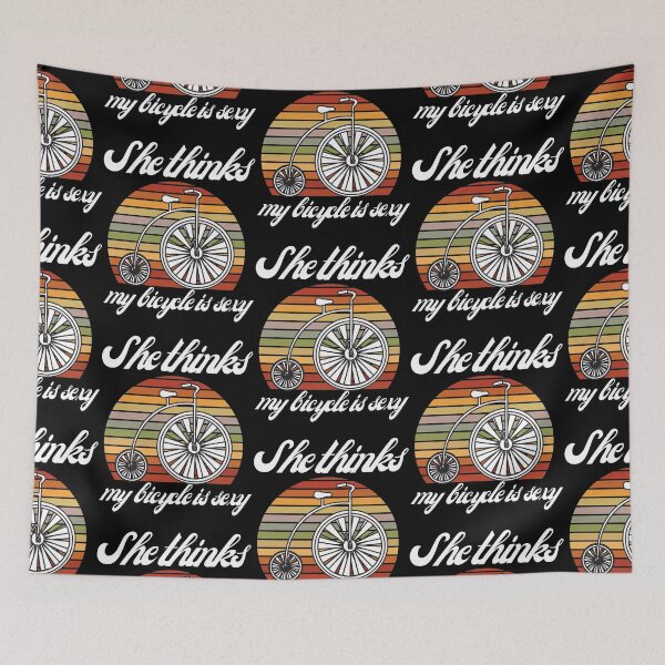 Item preview,  she  thinks my bicycle designed and sold by animalstore11.