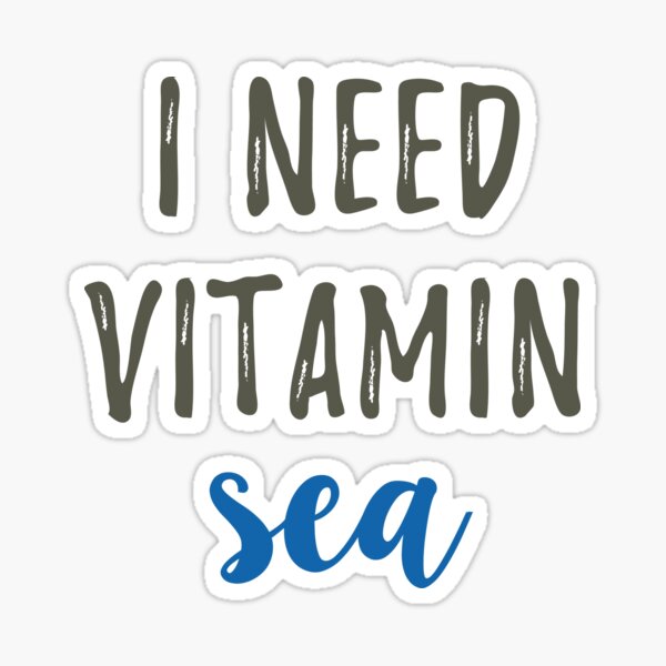 Vitamin Sea Sticker