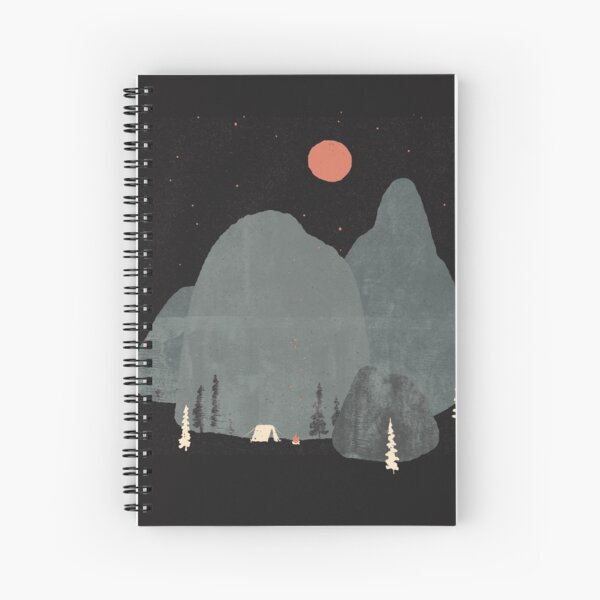 Last Night at Big Rock... Spiral Notebook