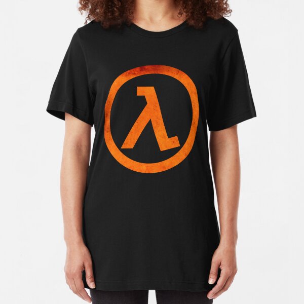 ° GEEK ° Half Life Rust Logo Slim Fit T-Shirt