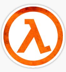 ° GEEK ° Half Life Rust Logo Sticker