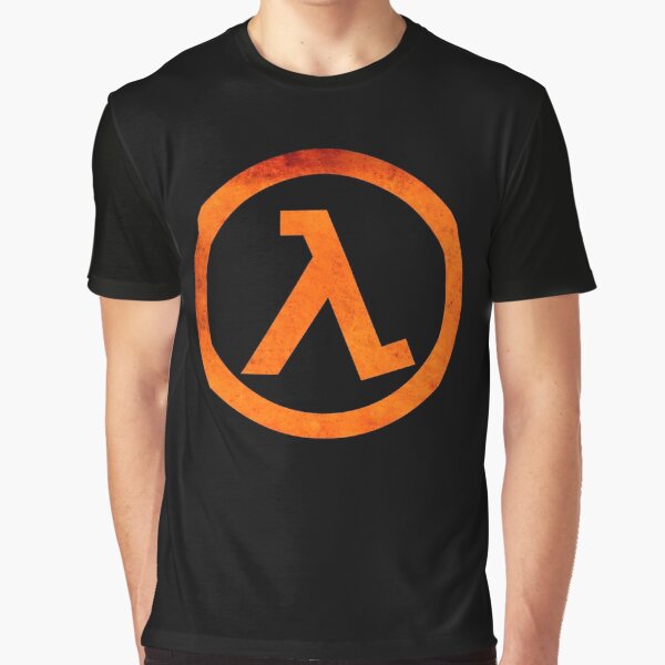 Vista previa del artículo con la obra «° GEEK ° Logotipo de Half Life Rust», diseñado y vendido por ArtLOGO.