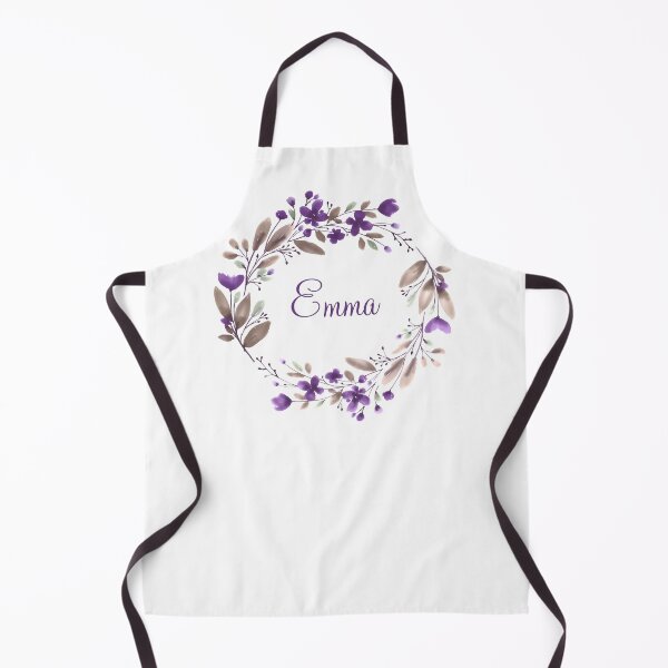 Item preview, Emma personalized floral garland design designed and sold by OByD.
