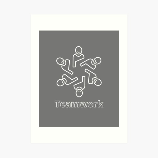 "Teamwork" Art Print for Sale by Coczzi Redbubble