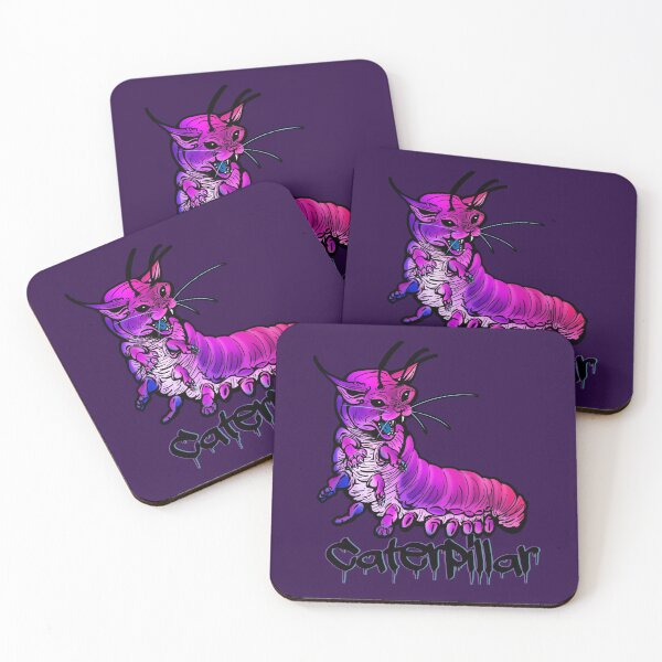 Item preview, Angry Caterpillar: Pink with text designed and sold by iduzarts.