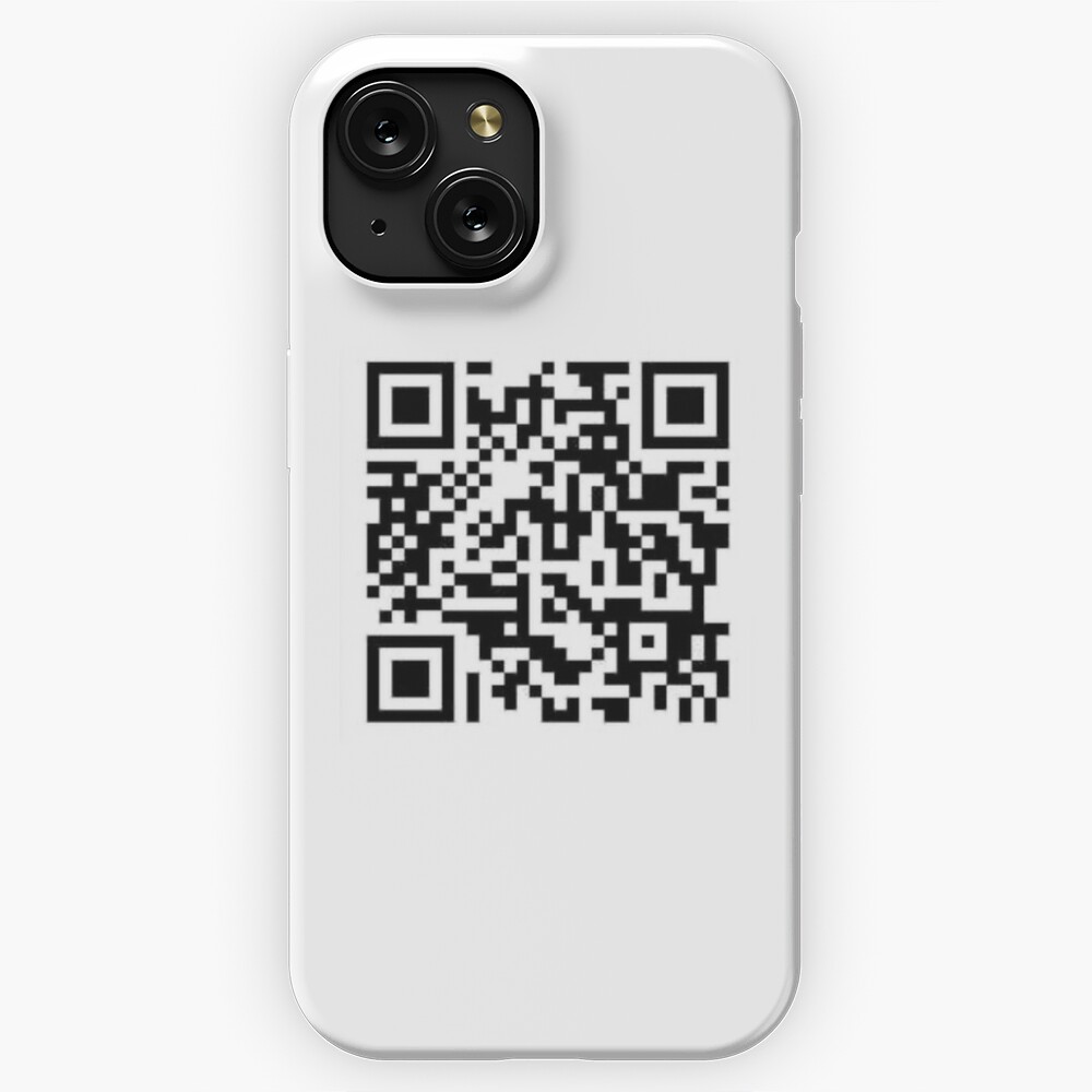 Rickroll qr Please scan for directions joke meme iPad Case & Skin for Sale  by Captain-Jackson