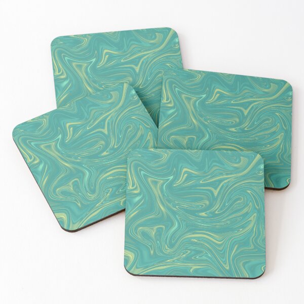 Item preview, Holographic Turquoise Marble Design designed and sold by PrettyPage.