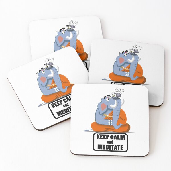 Item preview, Keep calm and meitate 2 designed and sold by Regulus9.