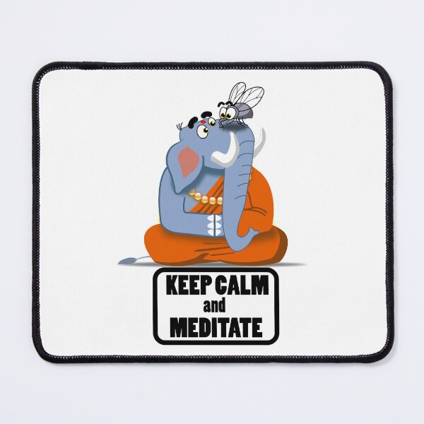 Item preview, Keep calm and meitate 2 designed and sold by Regulus9.
