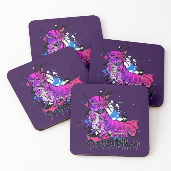 Item preview, Angry Caterpillar: Pink Graffiti with text designed and sold by iduzarts.