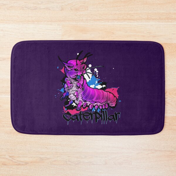 Item preview, Angry Caterpillar: Pink Graffiti with text designed and sold by iduzarts.