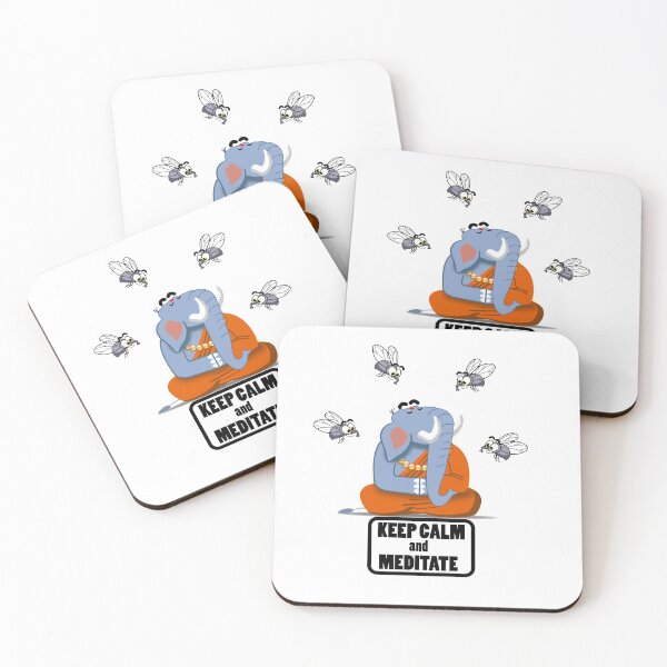 Item preview, Keep calm and meitate designed and sold by Regulus9.