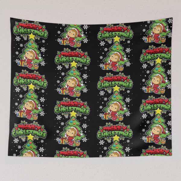 Item preview, Merry Christmas Animals - Xmas Monkey designed and sold by anziehend.