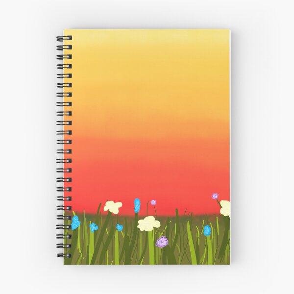 Item preview, Flower Field at Sunset designed and sold by mimarhianne.