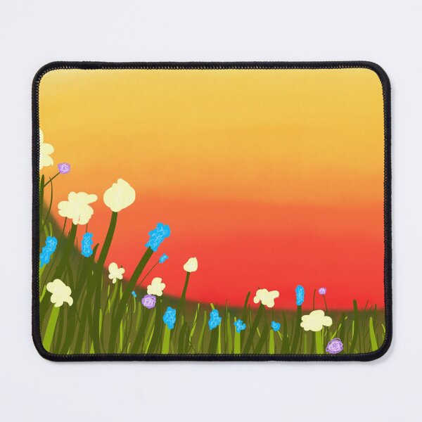 Item preview, Flower Field at Sunset designed and sold by mimarhianne.