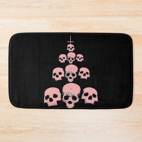 Item preview, Pink skulls pyramid and inverted cross designed and sold by Topmel.