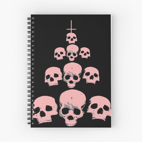 Item preview, Pink skulls pyramid and inverted cross designed and sold by Topmel.