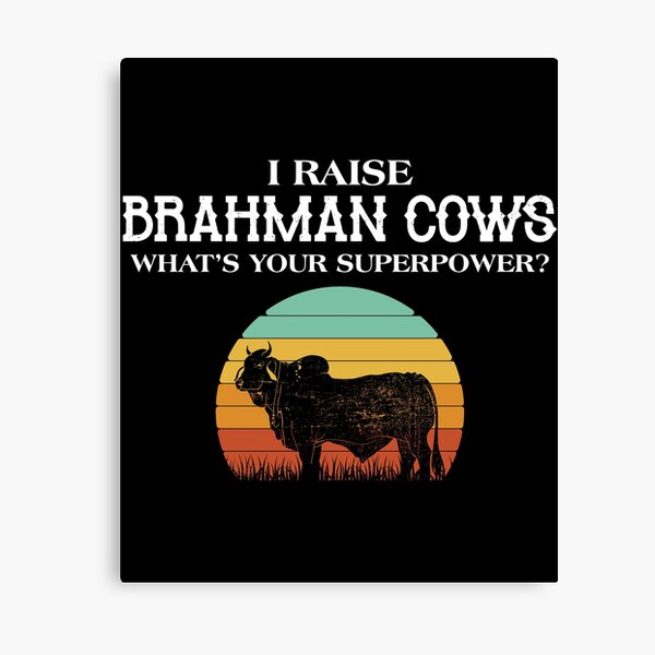 Item preview, Superpower Cow Farming Brahman Cattle Rancher graphic designed and sold by jakehughes2015.