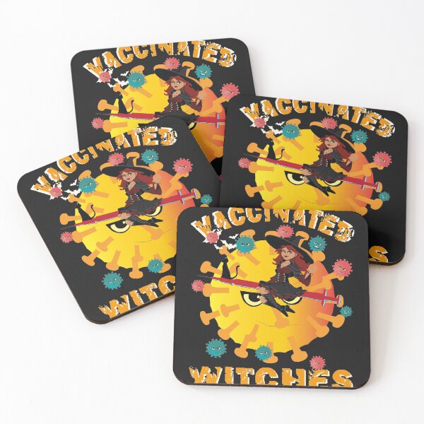 Item preview, fully vaccinated witches in halloween designed and sold by designer-02.