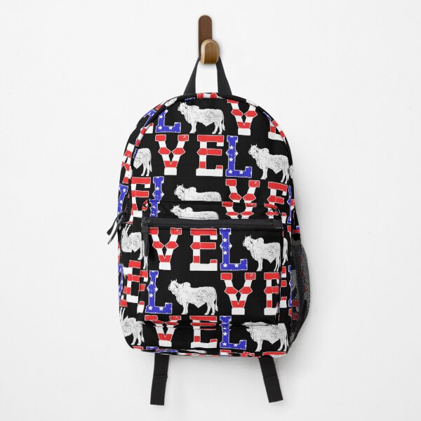 Item preview, Love Patriotic Cow Farming Brahman Cattle product designed and sold by jakehughes2015.