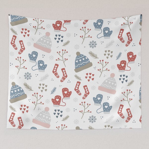 Item preview, Christmas Winter Flora  designed and sold by KathrinLegg.