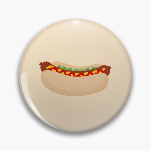 Item preview, Hot Dog Pattern designed and sold by PepAndGrace.