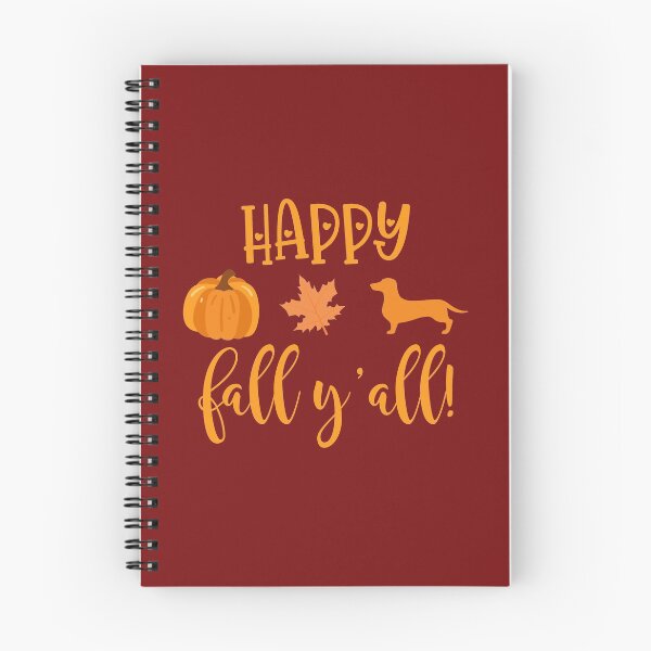 Item preview, Happy Dachshund fall you all designed and sold by Wienerful.