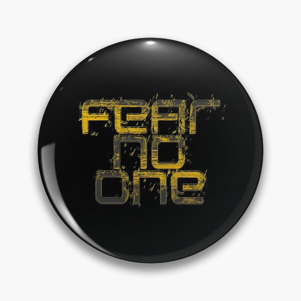 Item preview, Fear no one, typography design  designed and sold by Slavic1991.