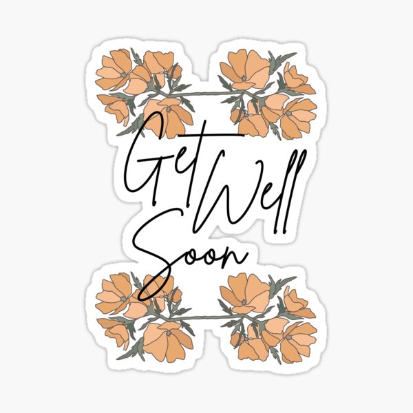 Item preview, Get Well Soon designed and sold by ClairsCreations.