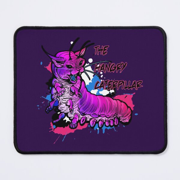 Item preview, Angry Caterpillar: Pink Graffiti Hangry Caterpillar designed and sold by iduzarts.