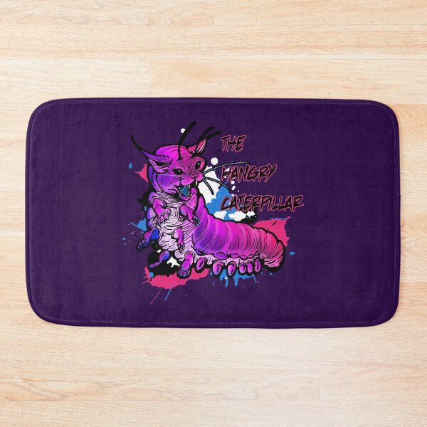 Item preview, Angry Caterpillar: Pink Graffiti Hangry Caterpillar designed and sold by iduzarts.